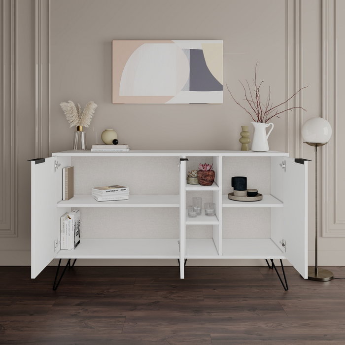 Hanah Home Clara - Consola Blanca